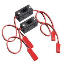 Interruptor Liga/desliga Vermelho Rc, Receptor De Bateria, Conector Jst Para Hsp Rc, Carro, Crawler,