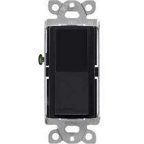 Interruptor Lutron Claro liga/desliga 15A/3 vias CA-3PS-BL preto