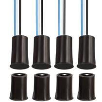 Interruptor magnético, fiação, sensor de porta embutida NO/NC, 4 conjuntos