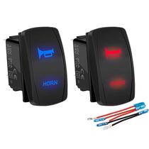 Interruptor Marinho À Prova d'Água 12V 20A ON-OFF 5 Pinos SPST Para Carro Barco Buzina Interruptor Marinho À Prova d'Água 12V 20A ON-OFF 5 Pinos SPST Para Carro Barco Buzina