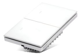 Interruptor Mercúrio Lite 2 Botões Branco Zigbee EKGD-T408P-2Z