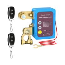 Interruptor Mestre de Desconexão de Bateria 12V - Sem Fio, Duplo Controle Remoto