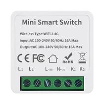 Interruptor Mini Breaker Smart WiFi Zigbee 3.0 Controle Bidirecional Automação Residencial Controle