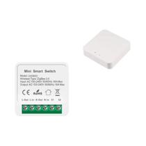Interruptor Mini Inteligente 16A Tuya Wifi ZigBee 3.0 Módulo De Interruptor De Luz DIY Controle De Interruptor Mini Inteligente 16A Tuya Wifi ZigBee 3.0 Módulo De Interruptor De Luz DIY Controle De