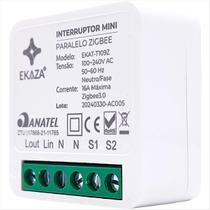 Interruptor Mini Inteligente Zigbee Ekaza 1 Canal Paralelo