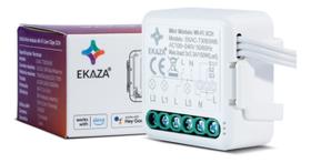 Interruptor Mini Módulo Ekaza 3 Canais Smart Wifi Alexa