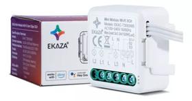 Interruptor Mini Módulo Relé Zigbee 3 Canais Ekaza Tuya