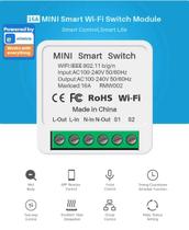 Interruptor Mini Smart home -Ewelink plataforma Sonoff