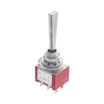 Interruptor Mini Toggle De Montagem Em Painel De 6mm 2PCS Com Cabo Plano 3 6 Pinos 2 3 Posições on