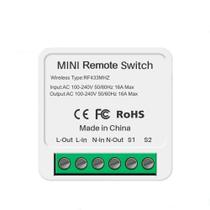 Interruptor Módulo Mini Remote Switch RF433 10A