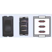 Interruptor Momentâneo Liga/Desliga/Liga Diamante Preto Pacote com 3 Interruptor Momentâneo Liga/Desliga/Liga Diamante Preto Pacote com 3
