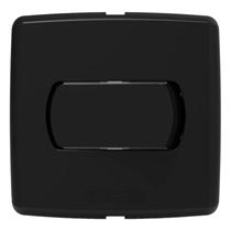 Interruptor Neo Sottile Para Moveis 1 Tecla Paralela Preta Enerbras