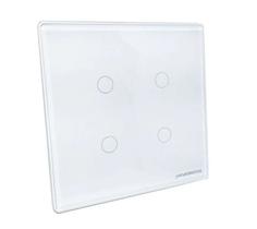 Interruptor Nova Digital Branco 4 Botões Wifi e RF 4x4