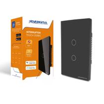 Interruptor novadigital zigbee touch 2 botões