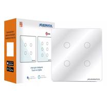 INTERRUPTOR NOVADIGITAL ZIGBEE TOUCH 4 BOTÕES 4x4
