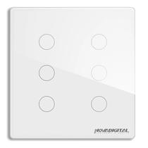 INTERRUPTOR NOVADIGITAL ZIGBEE TOUCH 6 BOTÕES 4x4