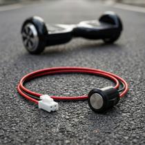Interruptor On Off Skate Elétrico Hoverboard Triciclo Drifter Fio Conector Sem Rosca Energia Preto Interruptor On Off Skate Elétrico Hoverboard Triciclo Drifter Fio Conector Sem Rosca Energia Preto