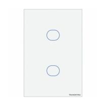 Interruptor Onne Smart com 2 Teclas Tramontina - Branco Interruptor Onne Smart com 2 Teclas Tramontina - Branco
