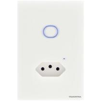 Interruptor Onne Smart Tramontina Branco Com 1 E 1 Tomada 2p+t 10 A 250 V Tramontina Interruptor Onne Smart Tramontina Branco Com 1 E 1 Tomada 2p+t 10 A 250 V Tramontina