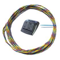 Interruptor oscilante impermeável Bennett Marine ES2000A Euro-Style Interruptor oscilante impermeável Bennett Marine ES2000A Euro-Style