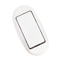 Interruptor para cabos simples 1 botão branco 1420731 FLP