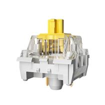 Interruptor para teclado mecânico Fejwlvs Yellow 3 pinos 50gf 108 unidades