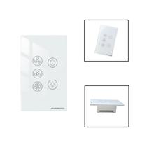 Interruptor Para Ventilador E Exaustor Wi-Fi Tuya - Branco Interruptor Para Ventilador E Exaustor Wi-Fi Tuya - Branco
