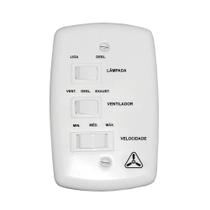 Interruptor Para Ventilador Venti-Delta Com 3 Velocidades 130W 220V Interruptor Para Ventilador Venti-Delta Com 3 Velocidades 130W 220V