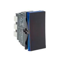 Interruptor Parale 10A 250V B.automatico 1M Preta 611011PT Interruptor Parale 10A 250V B.automatico 1M Preta 611011PT