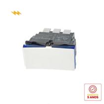 Interruptor Paralelo 10A c/ Borne 1 Modulo Branco Plus +