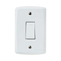 Interruptor Paralelo 10A Tramontina Lux2 - Conjunto com Placa e Módulo - Branco