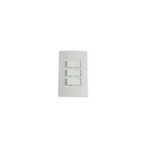 Interruptor Paralelo 3 Teclas 4x2 Branco Pratis Ref. 680273 - Pial Legrand
