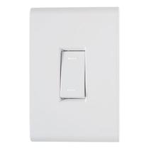 Interruptor paralelo com 1 tecla Linha Liz Tramontina cor branco
