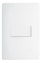 Interruptor Paralelo Com Placa 16A/250V~ Horizontal Habitat - Fame Interruptor Paralelo Com Placa 16A/250V~ Horizontal Habitat - Fame