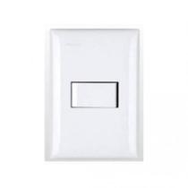 Interruptor Paralelo Completo 4x2cm Branco - Thesi