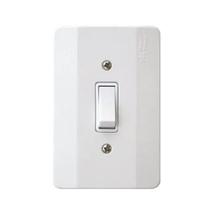 Interruptor Paralelo Linha Millennium Conjuntosku 7285 com Instalação Fácil Branco Mectronic