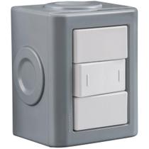 Interruptor Paralelo Lizflex 10A 250V Brilho Branco Tramontina Interruptor Paralelo Lizflex 10A 250V Brilho Branco Tramontina