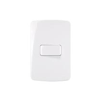 Interruptor Paralelo MarGirius B3 10A com Placa 4x2 Branco