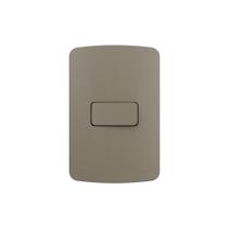 Interruptor Paralelo MarGirius B3 Colors 10A com Placa 4x2 Argila Interruptor Paralelo MarGirius B3 Colors 10A com Placa 4x2 Argila