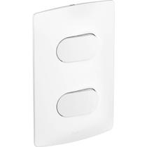 Interruptor Paralelo Nereya 2 Teclas Duplo Branco Fosco Pial Legrand