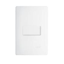 Interruptor Paralelo Placa 16A/250V Horizontal Habitat Fame