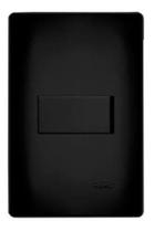 Interruptor Paralelo Preto 16A/250V Com Placa Habitat Black - Fame Interruptor Paralelo Preto 16A/250V Com Placa Habitat Black - Fame