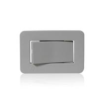 Interruptor Paralelo Simples Cinza Easy Instal Para Embutir 1 Tecla de 6a 250v Guidini
