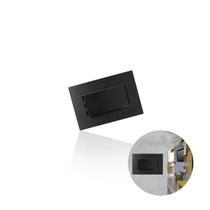 Interruptor Paralelo Simples Preto Para Embutir 1 Tecla de 10a 250v Nuze