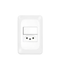 Interruptor Pial Simples 10a+Tomada 2p+T 20a Pop Lgx10320 Interruptor Pial Simples 10a+Tomada 2p+T 20a Pop Lgx10320