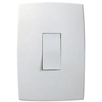 Interruptor pialplus 1 paralelo c/placa 2x4