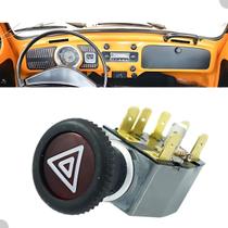 Interruptor Pisca Alerta Painel Novo Kombi Fusca Brasília TL Vw 7 Terminais Luz De Emergência 12v Interruptor Pisca Alerta Painel Novo Kombi Fusca Brasília TL Vw 7 Terminais Luz De Emergência 12v