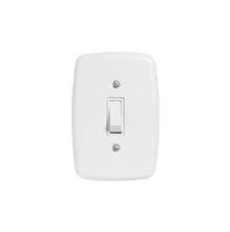 Interruptor Pluzie 1 Tc (S) Ideale Br C/ Placa 3200 Interruptor Pluzie 1 Tc (S) Ideale Br C/ Placa 3200