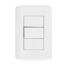 Interruptor Pluzie 1 Tc (S) Modular Br C/ Placa 7200 Interruptor Pluzie 1 Tc (S) Modular Br C/ Placa 7200