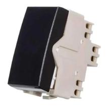 Interruptor Preto Liga E Desliga Paralelo Sleek Ebony Margirius